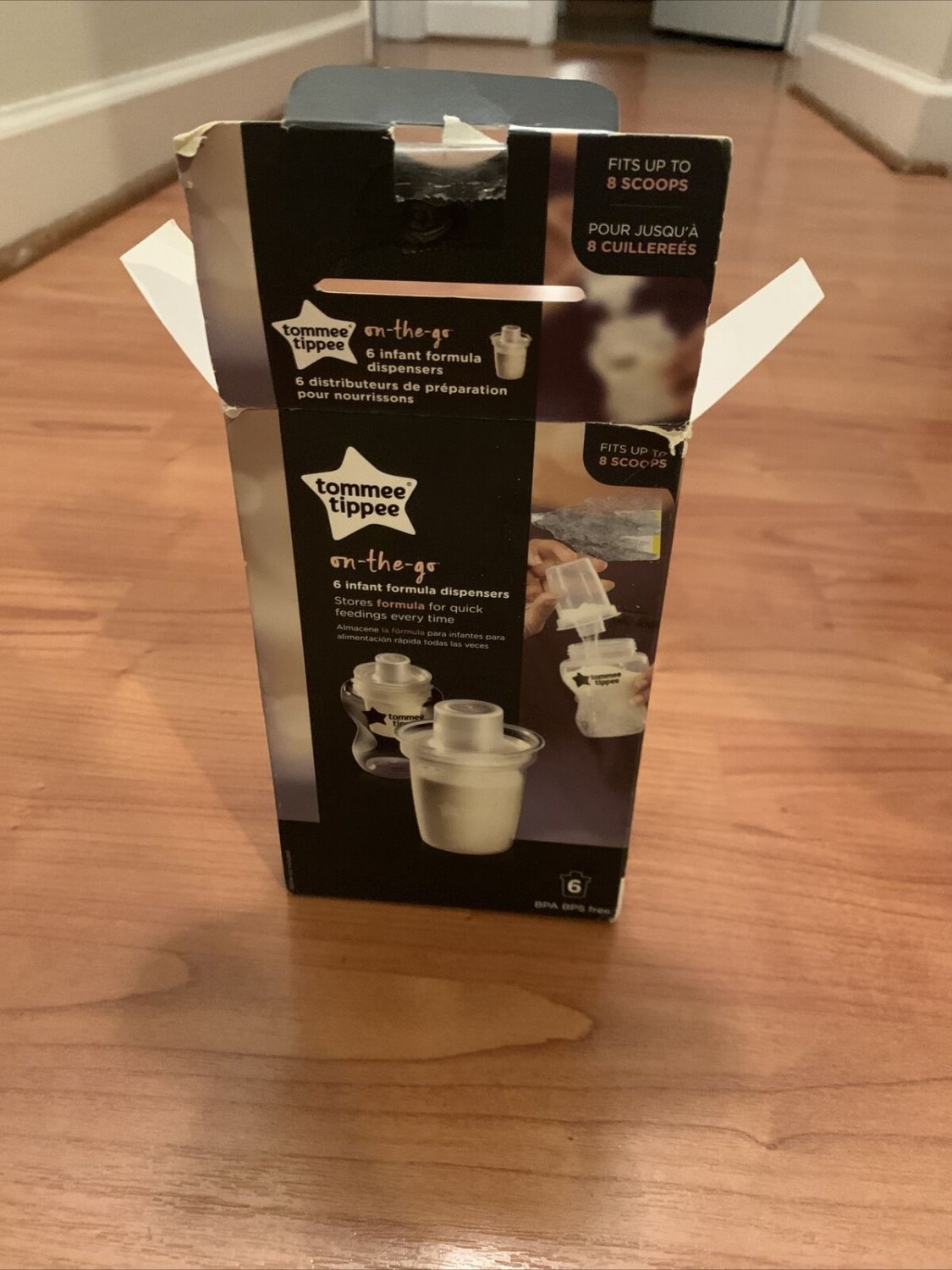 Tommee Tippee on the go 6 Infant Baby Formula Dispensers