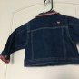 Faded Glory Button Up Blue Jean Jacket Toddler Girls Size 2T