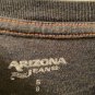 Arizona Jean Co. Boys Size Small 8 Graphic Short Sleeve T-Shirt Top Gray
