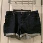 Universal Thread Women's Plus Size 22W Blue Denim Jean Midi Shorts