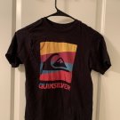 Quiksilver Boys Graphic Short Sleeve T-Shirt Top Size Small Black Quiksilver Boys Graphic Short Sleeve T-Shirt Top Size Small Black