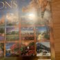 Seasons Fall Winter Spring Summer 16-Month 2021 Wall Calendar