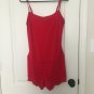 1 Piece Balera Women's Swimsuit Shorts Size XL Red