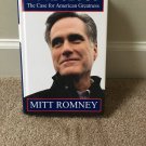 No Apology The Case for American Greatness by Mitt Romney 2010 Hardcover Book