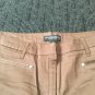 Larry Levine Women's Capri Pants Size 12 Brown