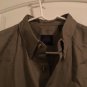 Wildman Apparel GEM Racing Button Down Shirt Men's Size XL Khaki Brown