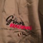 Wildman Apparel GEM Racing Button Down Shirt Men's Size XL Khaki Brown
