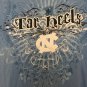 Creative Apparel NC Tarheels Women's Short Sleeve T-Shirt Size XL Blue