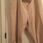 Roz & Ali Women's Plus Size 24 Capri Pants Beige