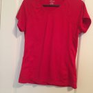 BCG Women's Active Wear Short Sleeve T-Shirt Size Large Red