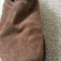 Lands' End Men Women's Suede Leather Clogs Shoes Size 8 Brown