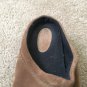 Lands' End Men Women's Suede Leather Clogs Shoes Size 8 Brown