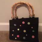 Madison Studio Women's Polka Dot Handbag Shoulder Bag Tote Purse Multicolor