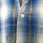 Bugle Boy Men's Plaid Snap Front Short Sleeve Shirt Size Medium Multicolor