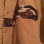 Repair Men's Button Down Short Sleeve Shirt Large Multicolor Camo