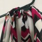 Faded Glory Women's Geometric Print Swim Top Size Small Multicolor