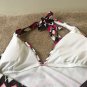 Faded Glory Women's Geometric Print Swim Top Size Small Multicolor