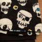 2 Pack Hyde & Eek Graphic Print Kitchen Towels Skeleton Heads Ghost