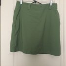 Nike Fit Dry Women's Active Wear Golf Skirt Skort Size 4 Green