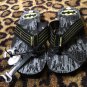 DC Comics Batman Thong Flip Flops Sandals Shoes Men's Size XL Multicolor