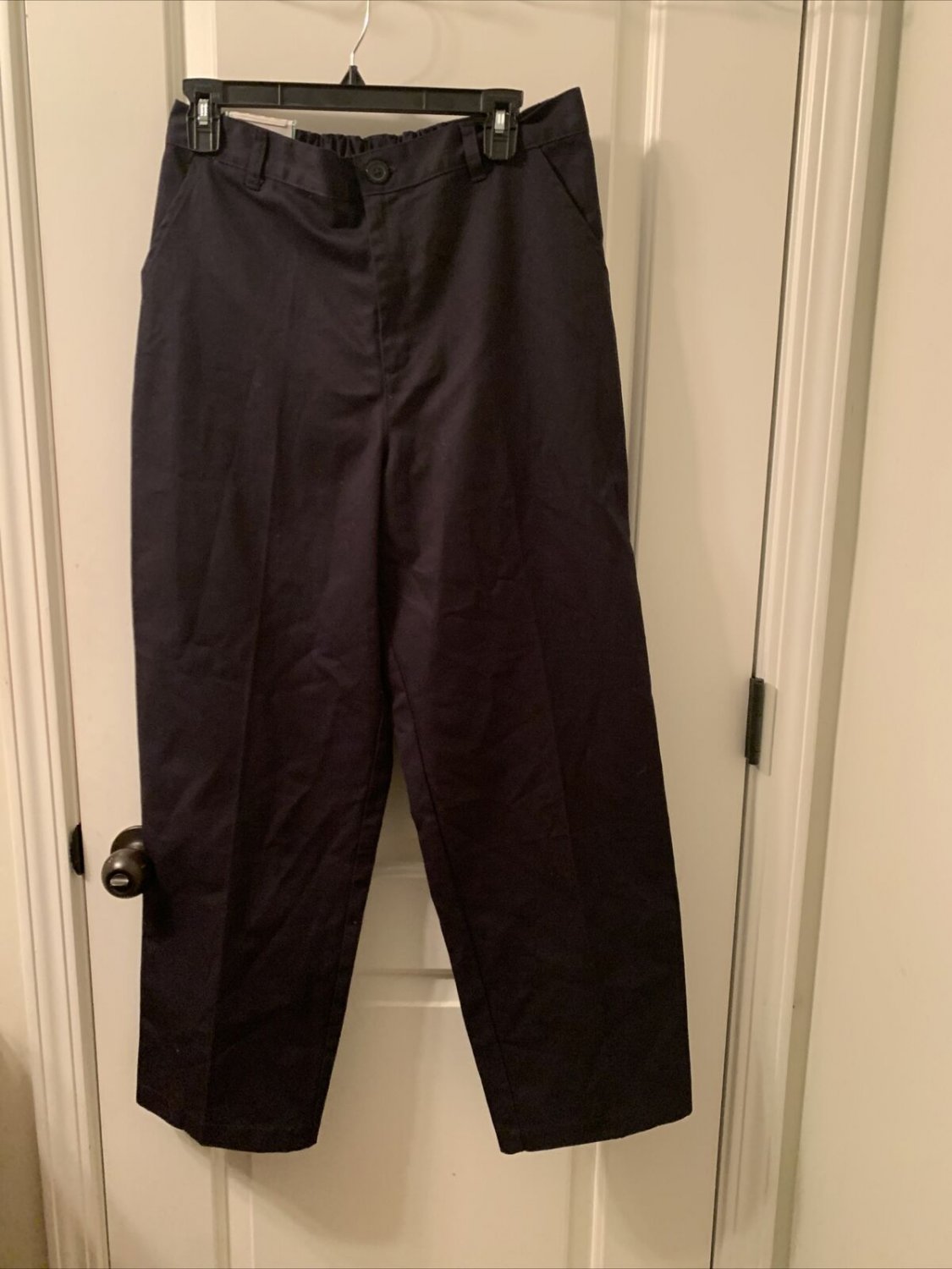 Real School Uniforms Youth Boys Pants Uniform Size 18 Husky Blue