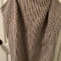 A New Day Women's Plus Size 4X Plaid Check Overalls Jumper Dress