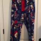 Frosty The Snowman Unisex Fleece Pajama Lounge Pants Sleep Size XL