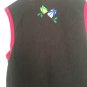 In Resource Women's Size 18/20 Button Front Ugly Christmas Sweater Vest Holiday