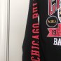 NBA Men's Long Sleeve Shirt Chicago Bulls Basketball Size Small Black