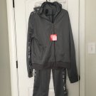 2 Piece Range Men's Jogging Suit Size Medium Gray Camouflage