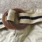 White Stag Women's Belted Skort/Skirt Casual Size 14 Khaki Beige