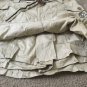 White Stag Women's Belted Skort/Skirt Casual Size 14 Khaki Beige