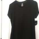 Danskin Now Dri More T-Shirt Black Women’s L Crew Neck Danskin Now Dri More T-Shirt Black Women’s L Crew Neck