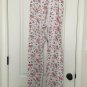 Indera Women's Plus Size 2XL Floral Print Thermal Under Layer Pants