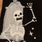 2 Pack Hyde & Eek Tombstone & Skulls Terry Kitchen Towels