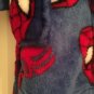 Marvel Spider-Man Bath Robe Blue & Red Boys Size 4/5