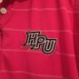 Nike Women's Medium Striped Polo Shirt Sleeveless HPU High Point University