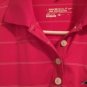 Nike Women's Medium Striped Polo Shirt Sleeveless HPU High Point University