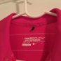 Nike Women's Medium Striped Polo Shirt Sleeveless HPU High Point University