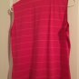 Nike Women's Medium Striped Polo Shirt Sleeveless HPU High Point University
