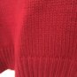 No Boundaries Red Stuffed Reindeer Long Sleeve Christmas Sweater Women Juniors L
