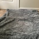 Chanasya Super Soft Sherpa Shaggy Throw Blanket Large Gray Chanasya Super Soft Sherpa Shaggy Throw Blanket Large Gray