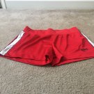 Nike Women's Shorts Active Running Walking Gym Size Large Red White