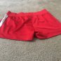 Nike Women's Shorts Active Running Walking Gym Size Large Red White
