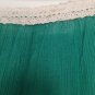 Umgee Women's Small S Off Shoulder Top Green White