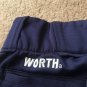 Women's Worth Cropped Navy Blue Softball Baseball Athletic Uniform Pants Size XS