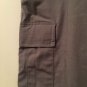 Combat Cloth Pants Mens Large Grey Cargo Pockets