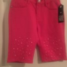 STAR RIDE Girls Pink / Silver Shorts Size 12