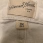 Universal Thread Women's Plus Size 26 White Jean Shorts Pockets Casual