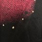 Rocawear Women's Plus Size 2X Asymmetrical Jersey Top Active Black Burgundy
